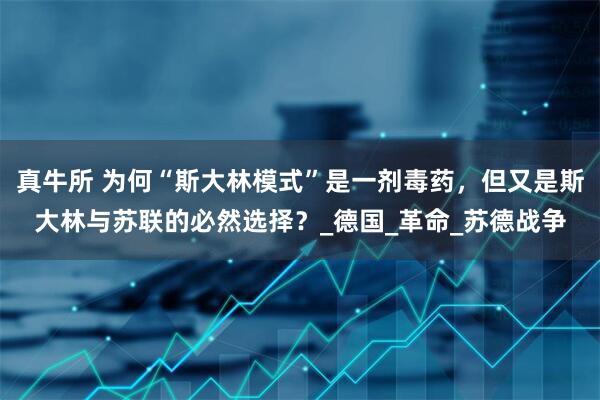 真牛所 为何“斯大林模式”是一剂毒药，但又是斯大林与苏联的必然选择？_德国_革命_苏德战争