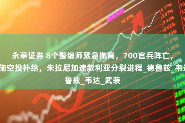 永華证券 8个整编师紧急撤离，700官兵阵亡，以军实施空投补给，朱拉尼加速叙利亚分裂进程_德鲁兹_韦达_武装